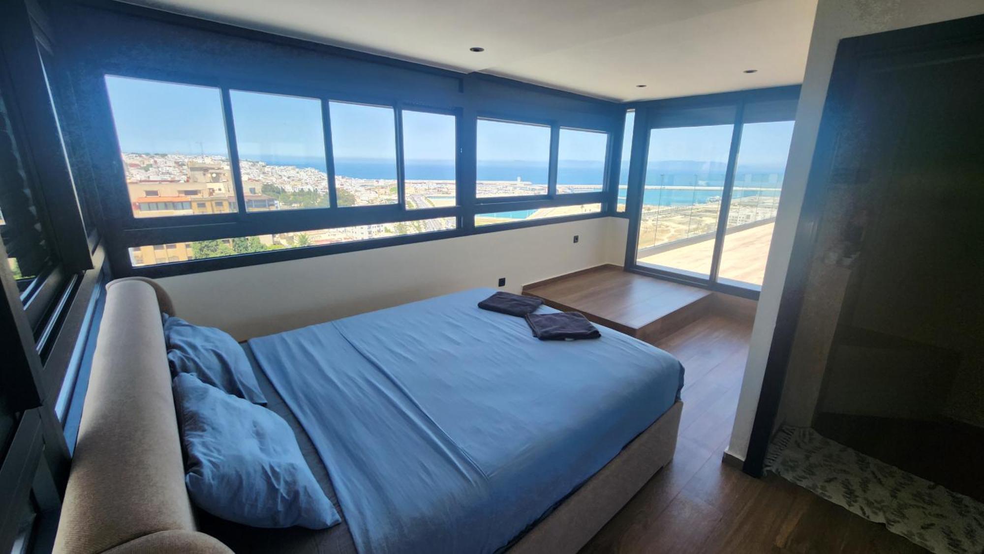 Magnifique Penthouse 160M2 Terrasse 90M2 Vue Mer Tangier Exterior photo